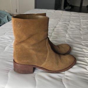 Tory Burch suede boots